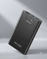 Azadi Sale Live Now! VEN-DENS 10,000mAh Fast Charging Power Bank VD-PB042 – Dual USB Portable Charger